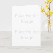 Grußkarte Karte (Gelbe Blume)