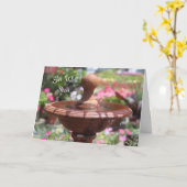 Grußkarte Karte (Gelbe Blume)