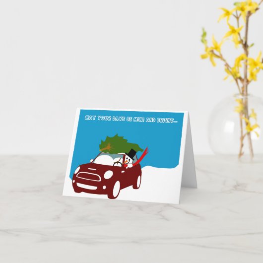 Grußkarte Karte (Gelbe Blume)