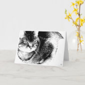 Grußkarte Karte (Gelbe Blume)