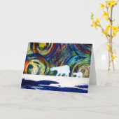 Grußkarte Karte (Gelbe Blume)