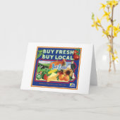 Grußkarte Karte (Gelbe Blume)