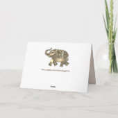 Grußkarte Karte (Rückseite)