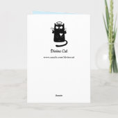 Grußkarte Karte (Rückseite)