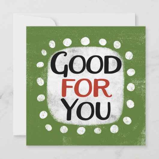 Grußkarte Karte (Vorderseite)