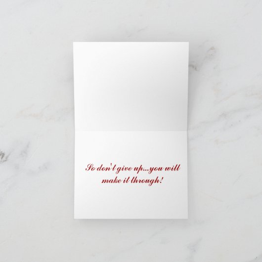 Grußkarte Karte (Innenseite)