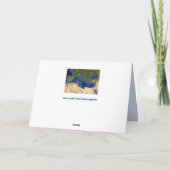 Grußkarte Karte (Rückseite)