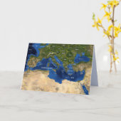 Grußkarte Karte (Gelbe Blume)