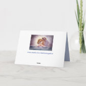 Grußkarte Karte (Rückseite)