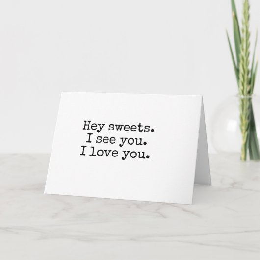 Grußkarte Karte (Vorderseite)