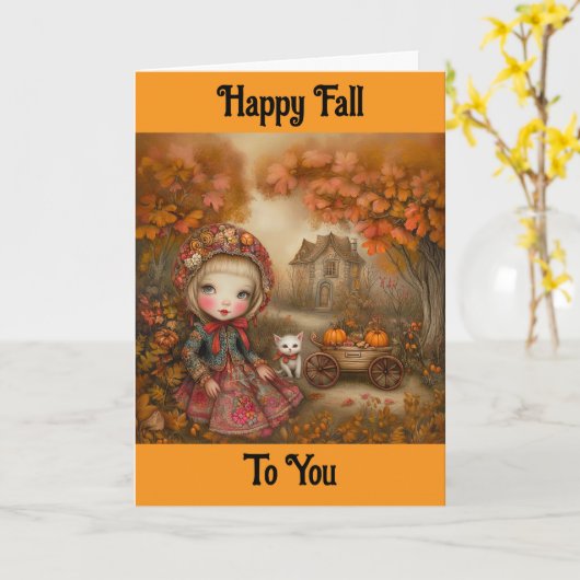 Grußkarte Karte (Gelbe Blume)