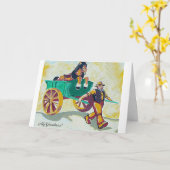 Grußkarte Karte (Gelbe Blume)