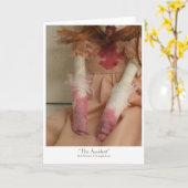 Grußkarte Karte (Gelbe Blume)