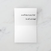 Grußkarte Karte (Innenseite)