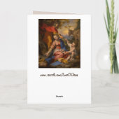 Grußkarte Karte (Rückseite)