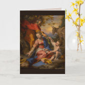 Grußkarte Karte (Gelbe Blume)