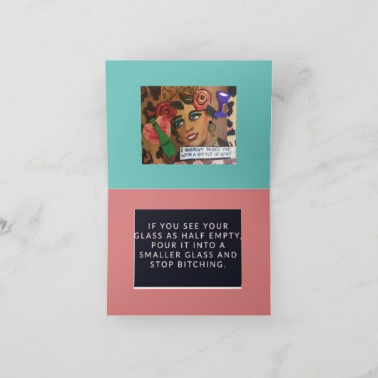 Grußkarte Karte (Innenseite)