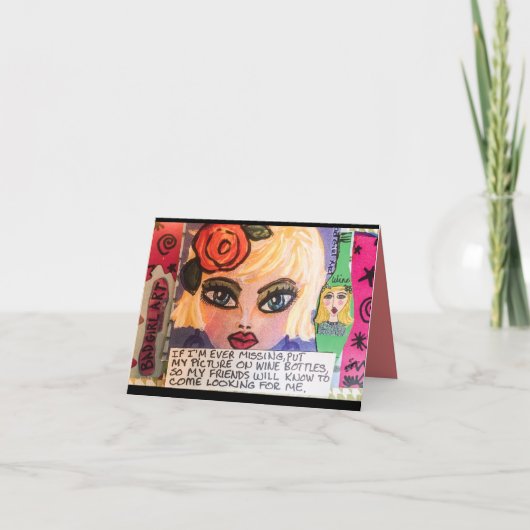 Grußkarte Karte (Vorderseite)