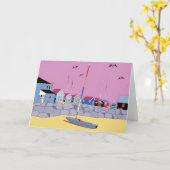 Grußkarte Karte (Gelbe Blume)