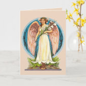 Grußkarte Karte (Gelbe Blume)