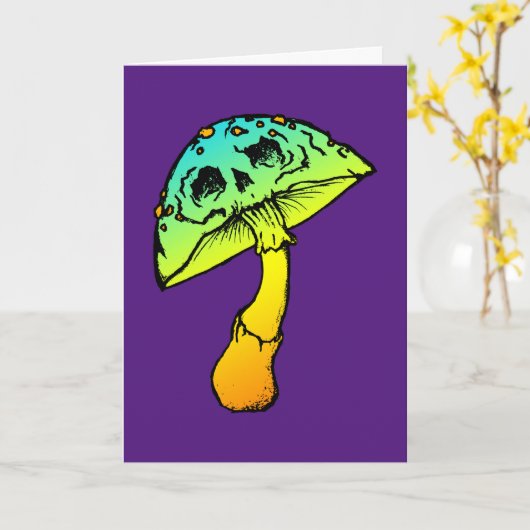 Grußkarte Karte (Gelbe Blume)