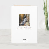 Grußkarte Karte (Rückseite)