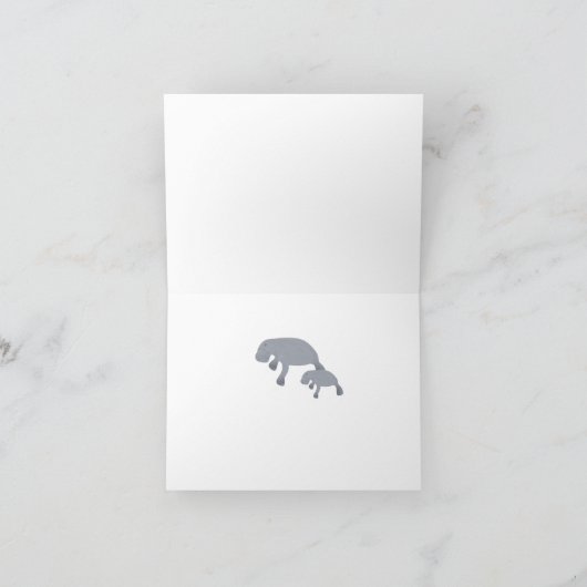 Grußkarte Karte (Innenseite)