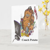 Grußkarte Karte (Gelbe Blume)