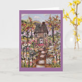 Grußkarte Karte (Gelbe Blume)