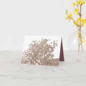 Grußkarte Karte (Gelbe Blume)