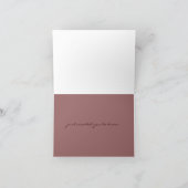 Grußkarte Karte (Innenseite)