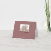 Grußkarte Karte (Rückseite)