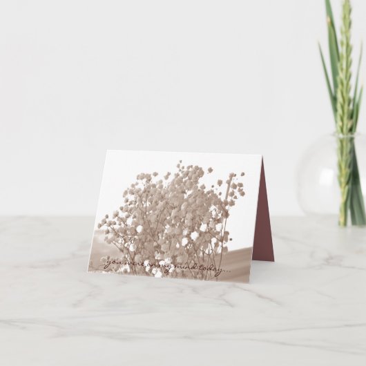 Grußkarte Karte (Vorderseite)