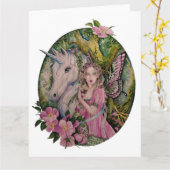 Grußkarte Karte (Gelbe Blume)