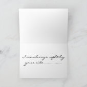 Grußkarte Karte (Innenseite)