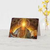 Grußkarte Karte (Gelbe Blume)