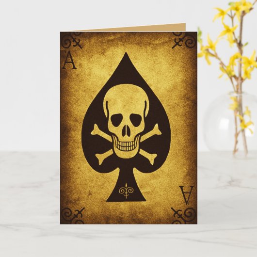 Grußkarte Karte (Gelbe Blume)