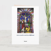 Grußkarte Karte (Rückseite)