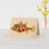 Grußkarte Karte (Gelbe Blume)