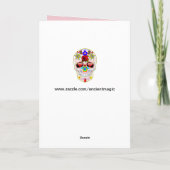 Grußkarte Karte (Rückseite)