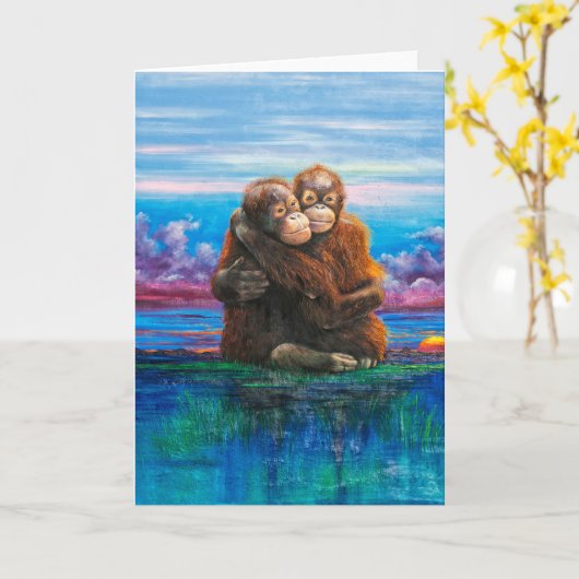 Grußkarte Karte (Gelbe Blume)