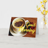 Grußkarte Karte (Gelbe Blume)