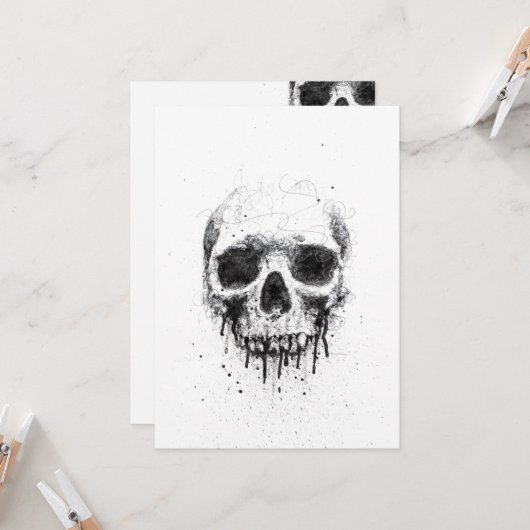 Grußkarte Karte (Vorderseite/Rückseite Beispiel)