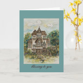 Grußkarte Karte (Gelbe Blume)