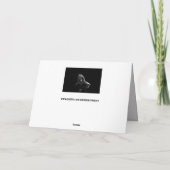 Grußkarte Karte (Rückseite)