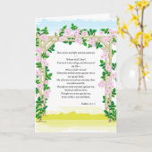 Grußkarte Karte (Gelbe Blume)