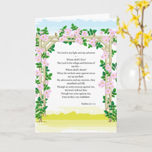 Grußkarte Karte (Gelbe Blume)