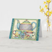 Grußkarte Karte (Gelbe Blume)