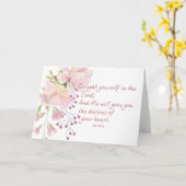 Grußkarte Karte (Gelbe Blume)