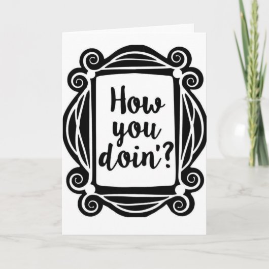 Grußkarte Karte (Vorderseite)